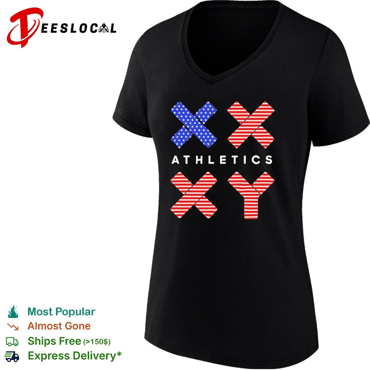 Athletics XY American Flag shirt