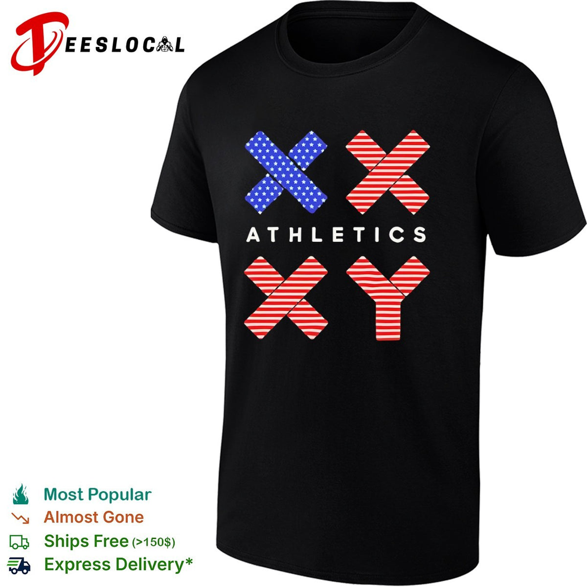 Athletics XY American Flag shirt