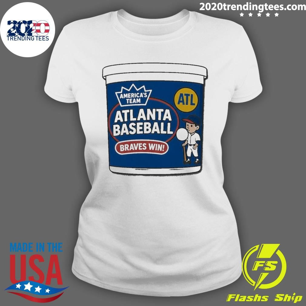 Atlanta Baseball Braves Win America’s Team ATL Shirt