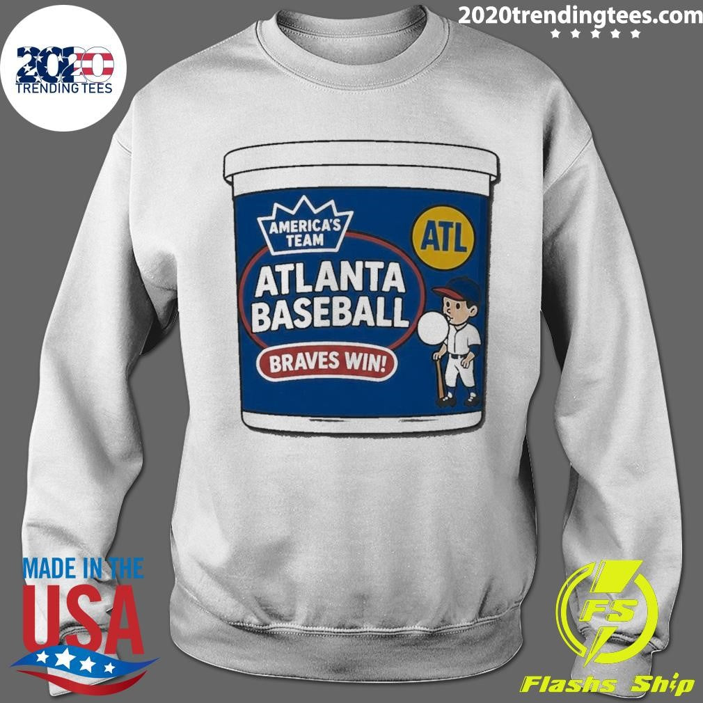 Atlanta Baseball Braves Win America’s Team ATL Shirt