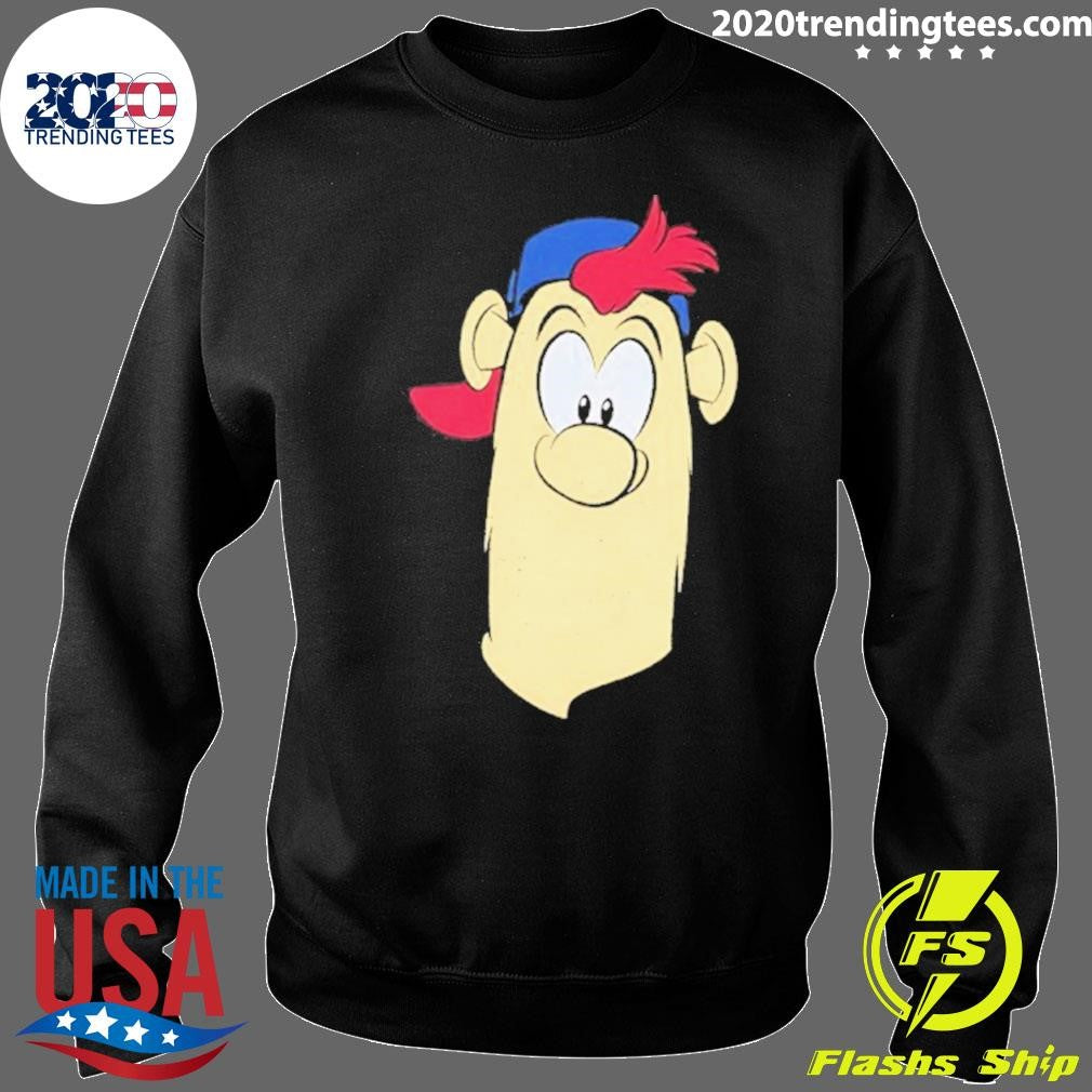 Atlanta Braves Blooper Big Face Mascot Shirt