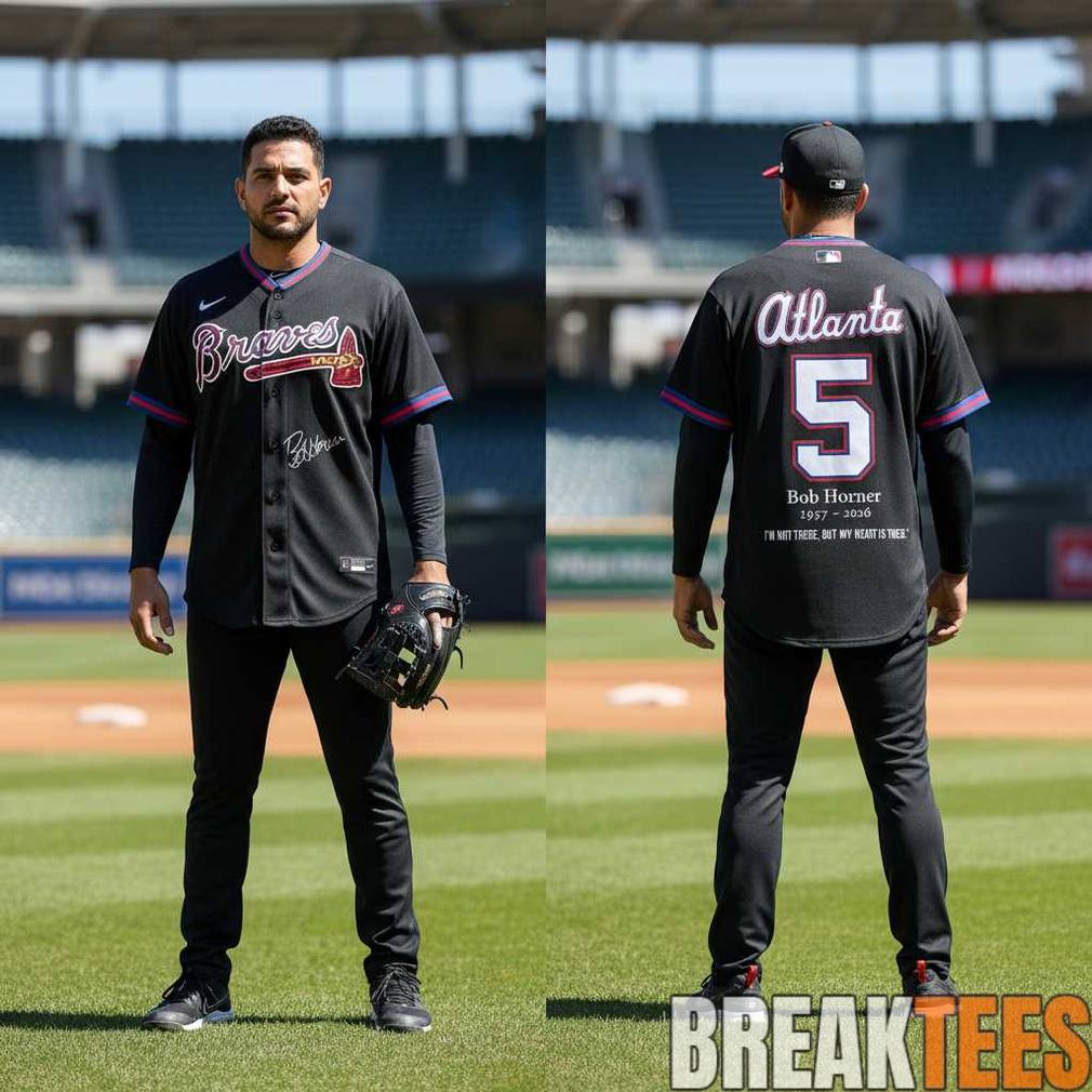 Atlanta Braves Bob Horner Forever Baseball Jersey