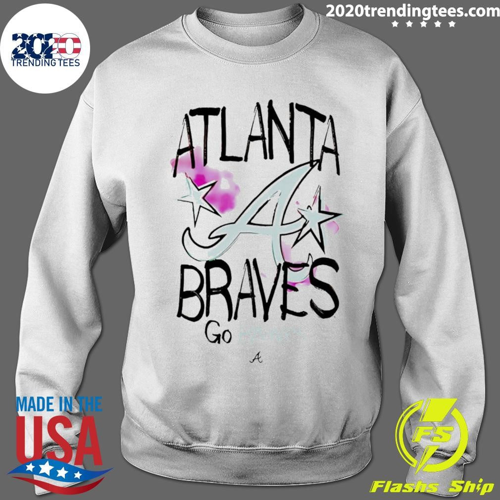 Atlanta Braves Go Braves Watercolor Shirt