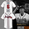 Atlanta Braves In Memory Bobby Cox 1941-2026 Baseball Jersey