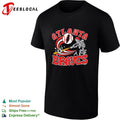 Atlanta Braves x Grateful Dead skeleton MLB graphic shirt