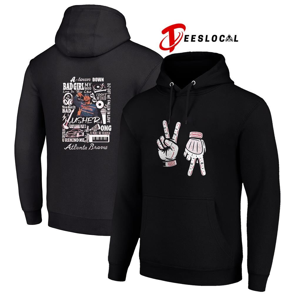 Atlanta Braves x Usher a town down peace up shirt