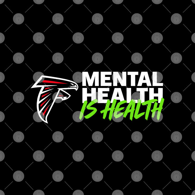 Atlanta Falcons Mental Health Is Health T Shirt