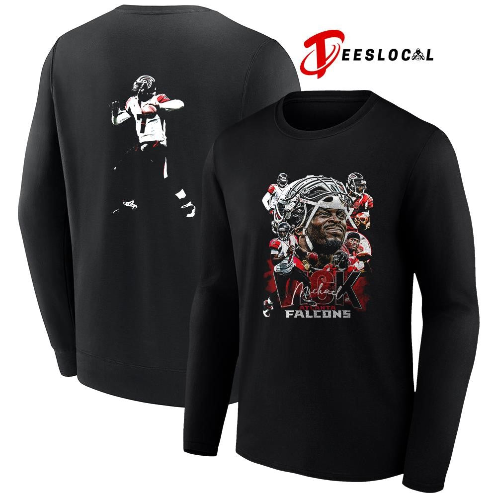 Atlanta Falcons Michael Vick graphic pose shirt