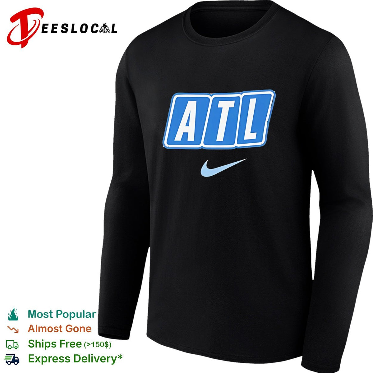 Atlanta Hawks ATL Logo shirt