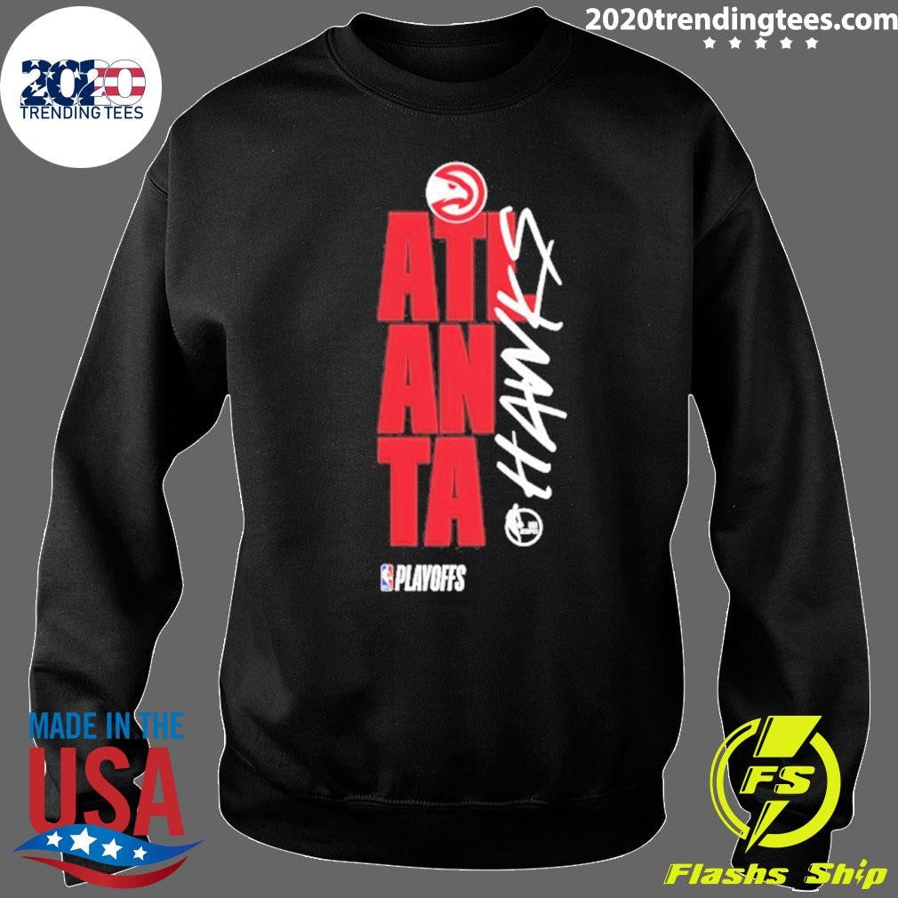 Atlanta Hawks Basketball 2026 Playoff Black Shirt