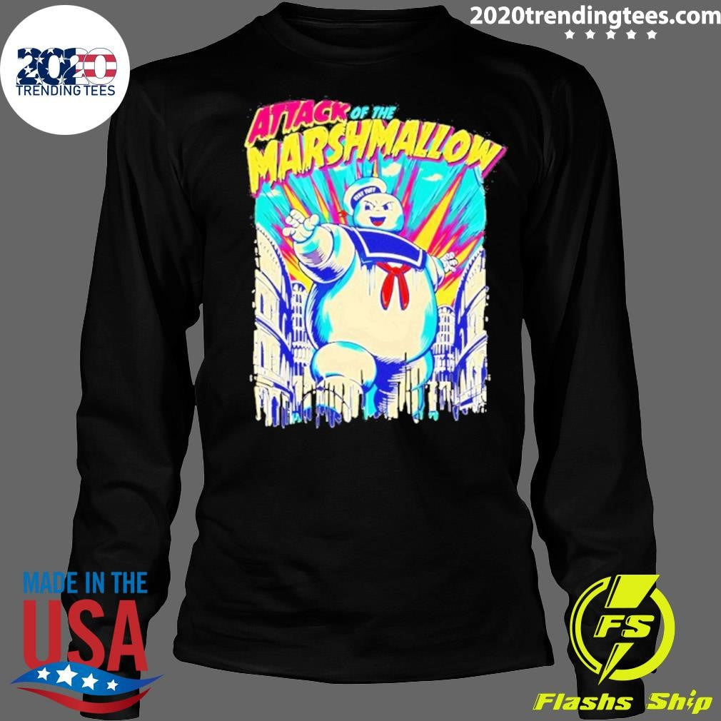 Attack Of The Marshmallow Ghost Busters Shirt