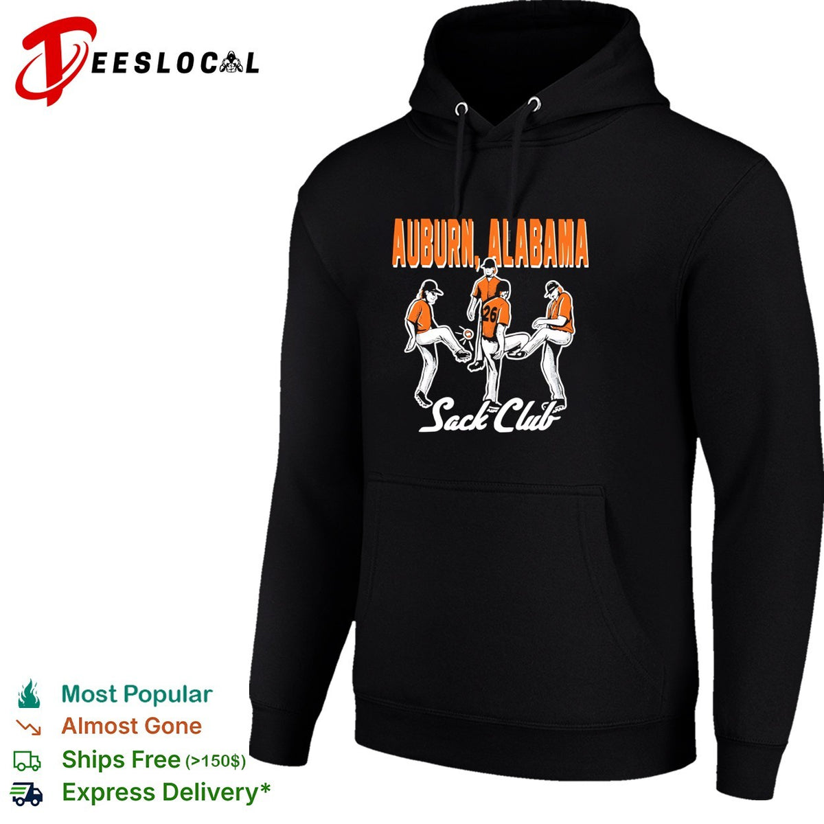 Auburn Alabama Sack Club 26 Auburn University Tigers Football Parody Sports shirt