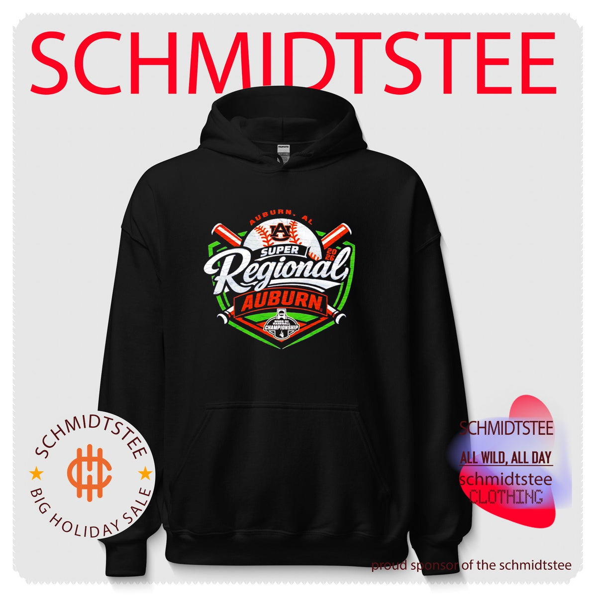 Auburn Baseball Super Regionals logo shirt