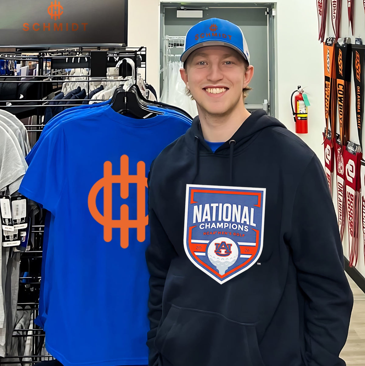 Auburn Men’s Golf 2026 National Champions Logo shirt