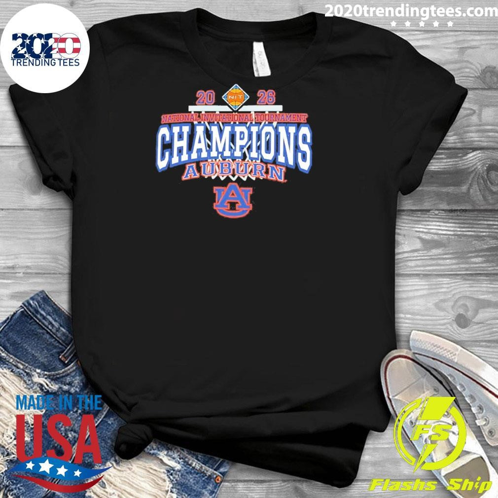 Auburn Tigers 2026 Nit Champions Shirt