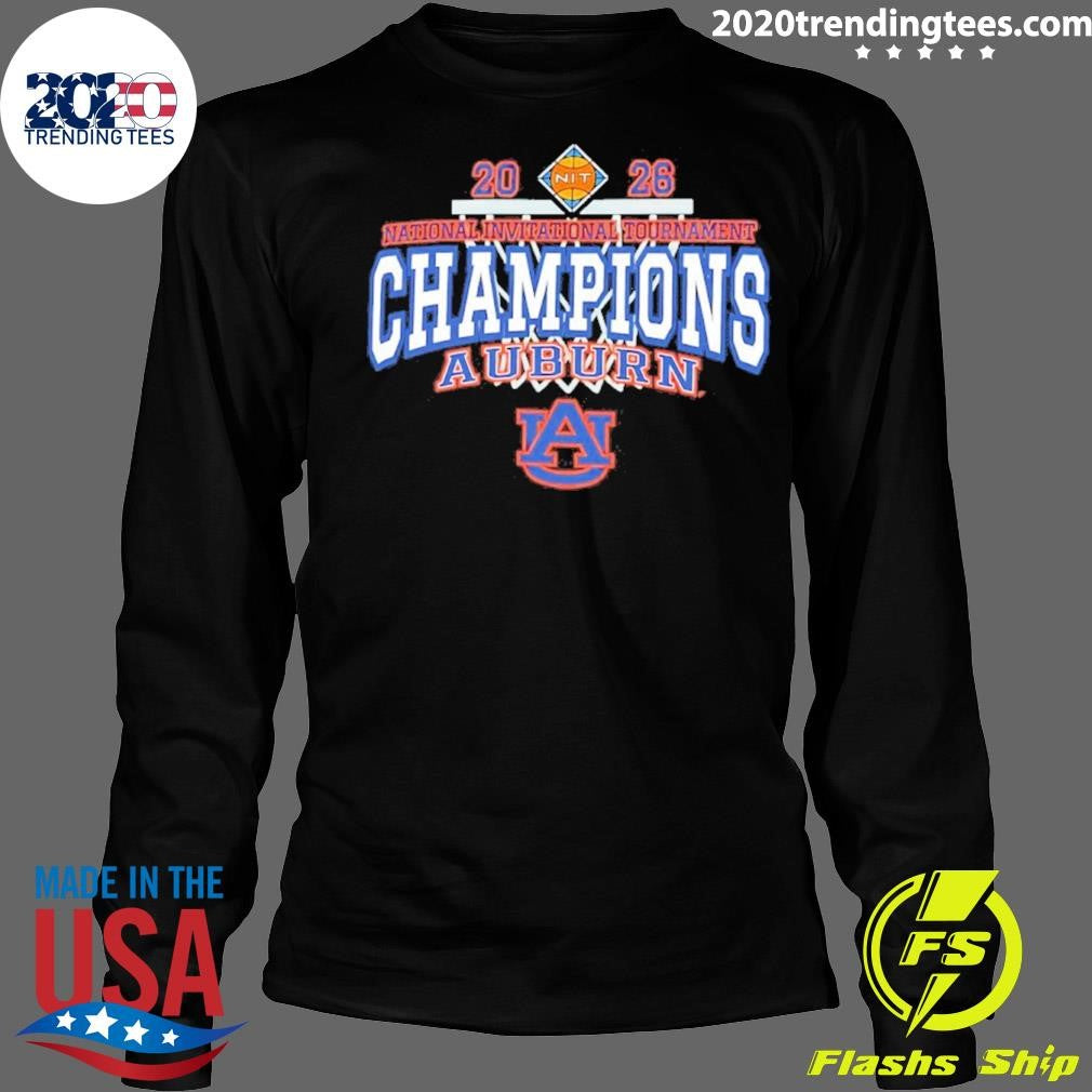 Auburn Tigers 2026 Nit Champions Shirt