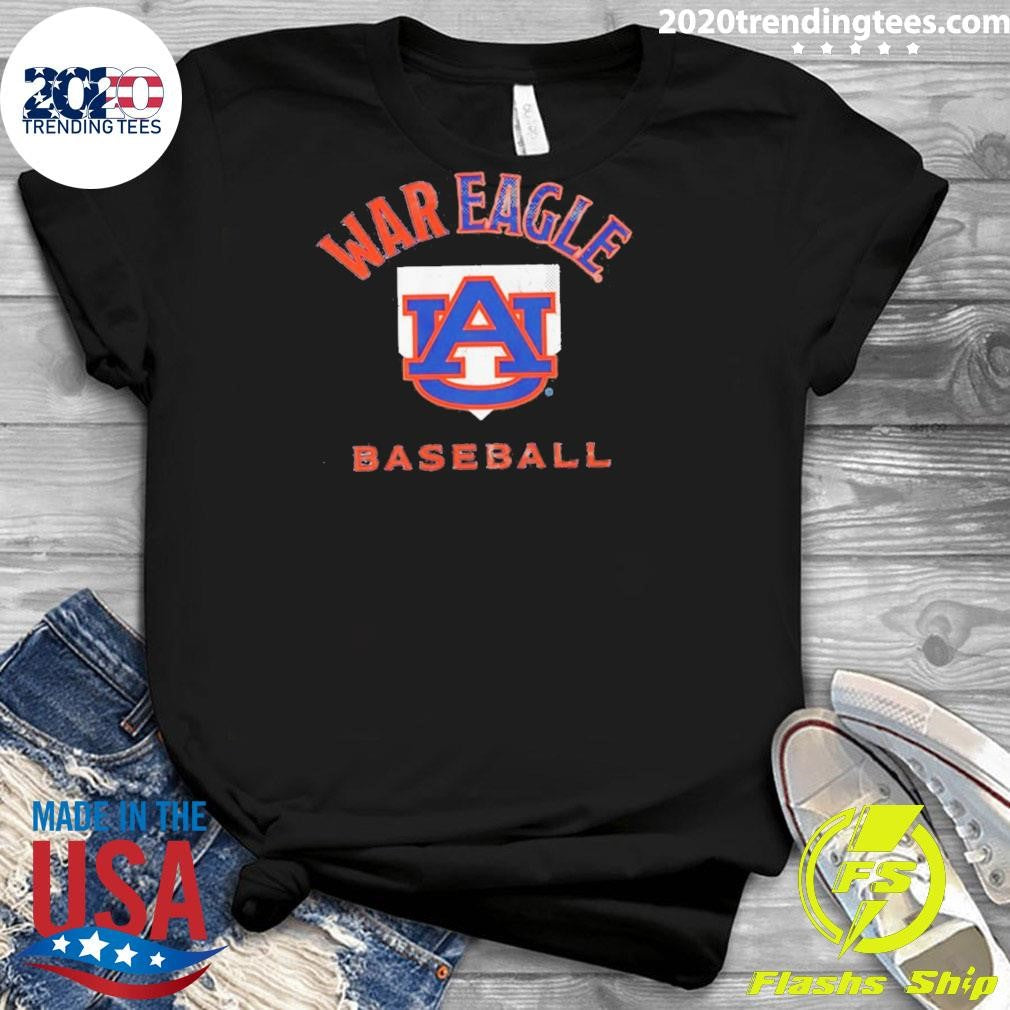 Auburn Tigers Baseball Home Plate Shirt