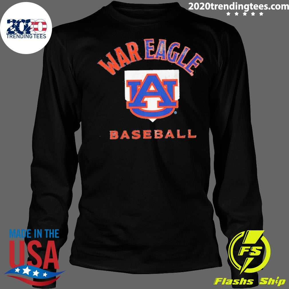 Auburn Tigers Baseball Home Plate Shirt