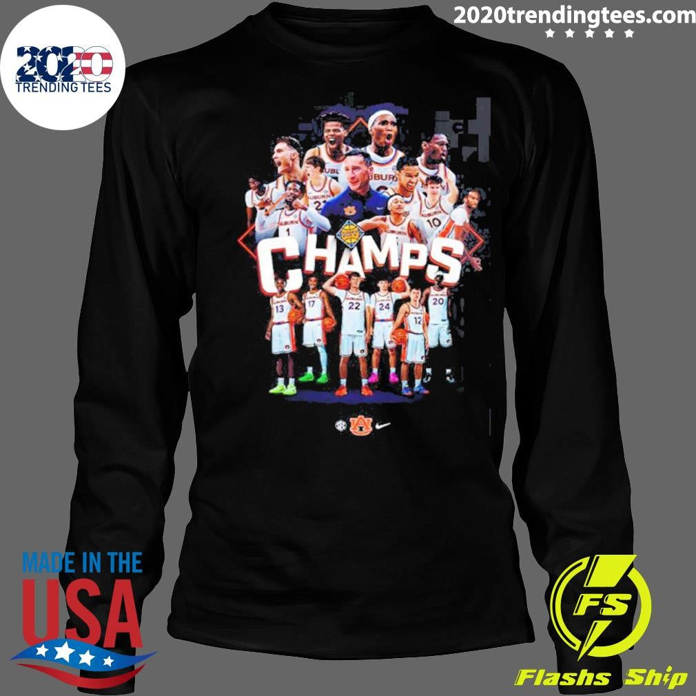 Auburn Tigers Men’s Basketball 2026 NIT Champions Team Members Shirt