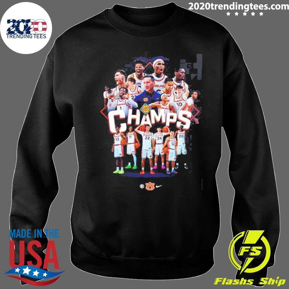 Auburn Tigers Men’s Basketball 2026 NIT Champions Team Members Shirt