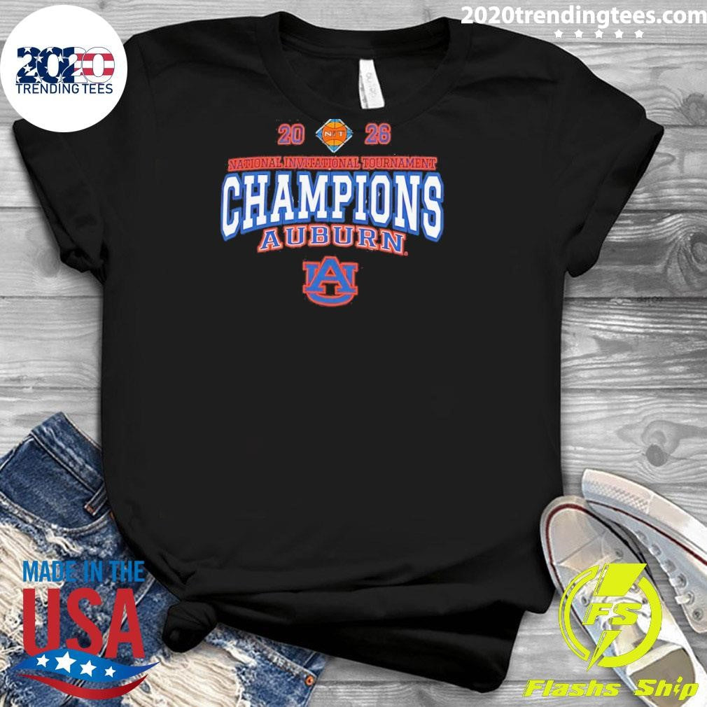 Auburn Tigers National Invitation Tournament Champions 2026 Shirt