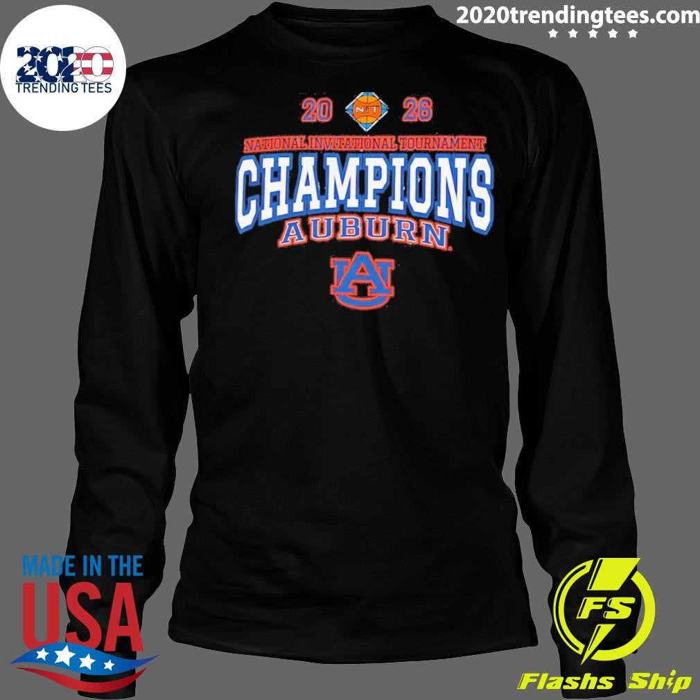 Auburn Tigers National Invitation Tournament Champions 2026 Shirt