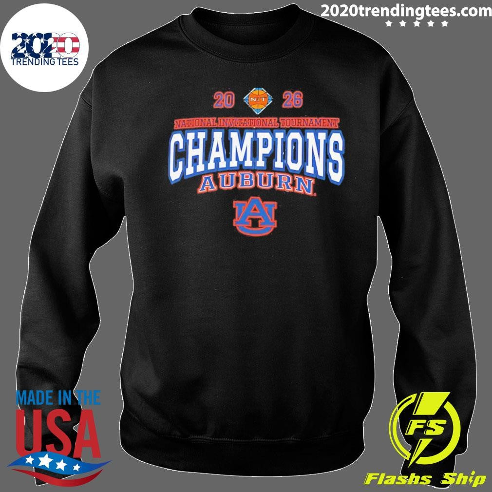 Auburn Tigers National Invitation Tournament Champions 2026 Shirt