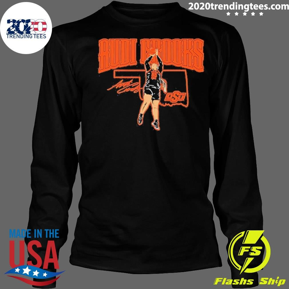 Audi Crooks State Star Oklahoma State Basketball Signature Shirt