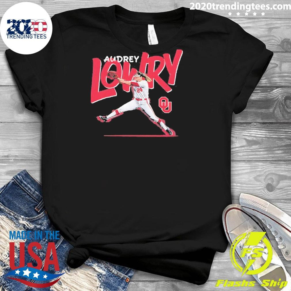 Audrey Lowry Oklahoma Sooners Softball Player Graphic Shirt