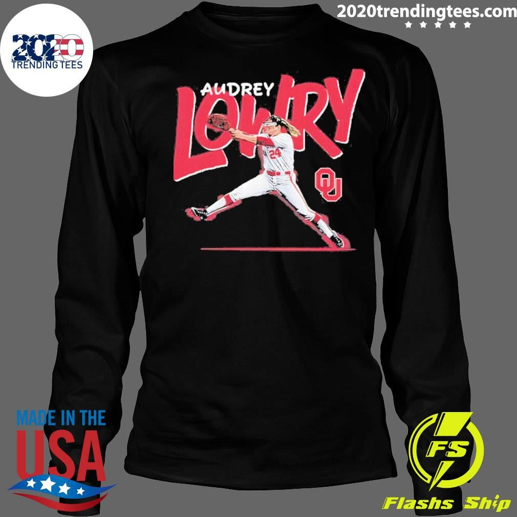 Audrey Lowry Oklahoma Sooners Softball Player Graphic Shirt
