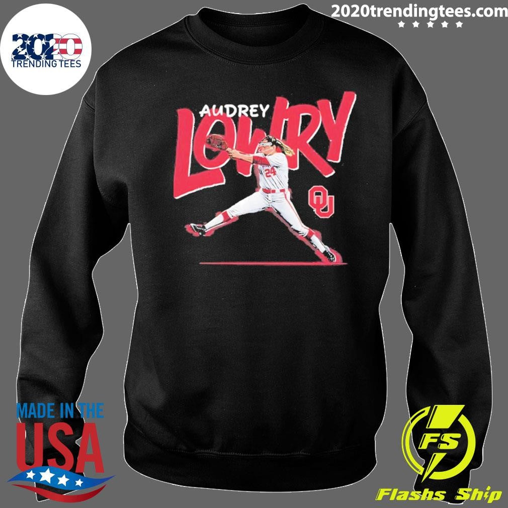 Audrey Lowry Oklahoma Sooners Softball Player Graphic Shirt