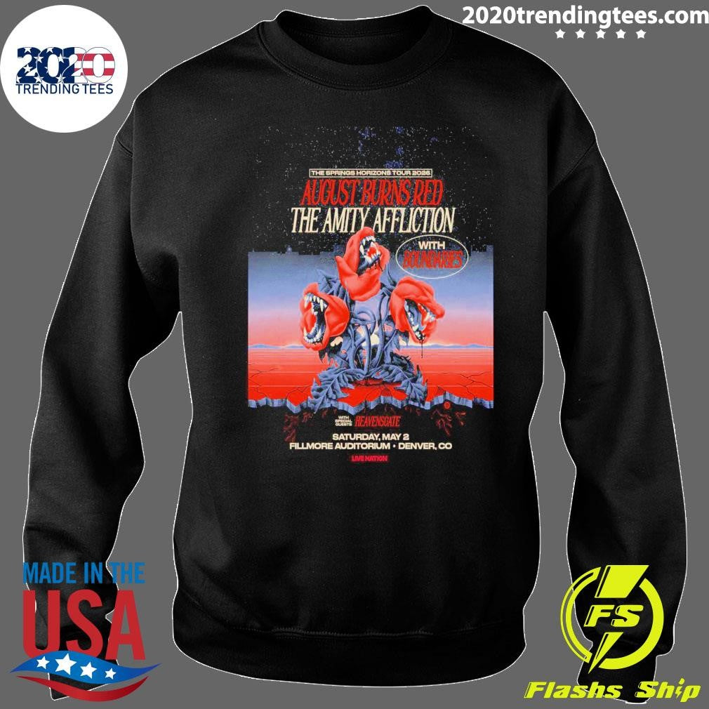 August Burns Red Fillmore Auditorium In Denver CO May 2 2026 Shirt