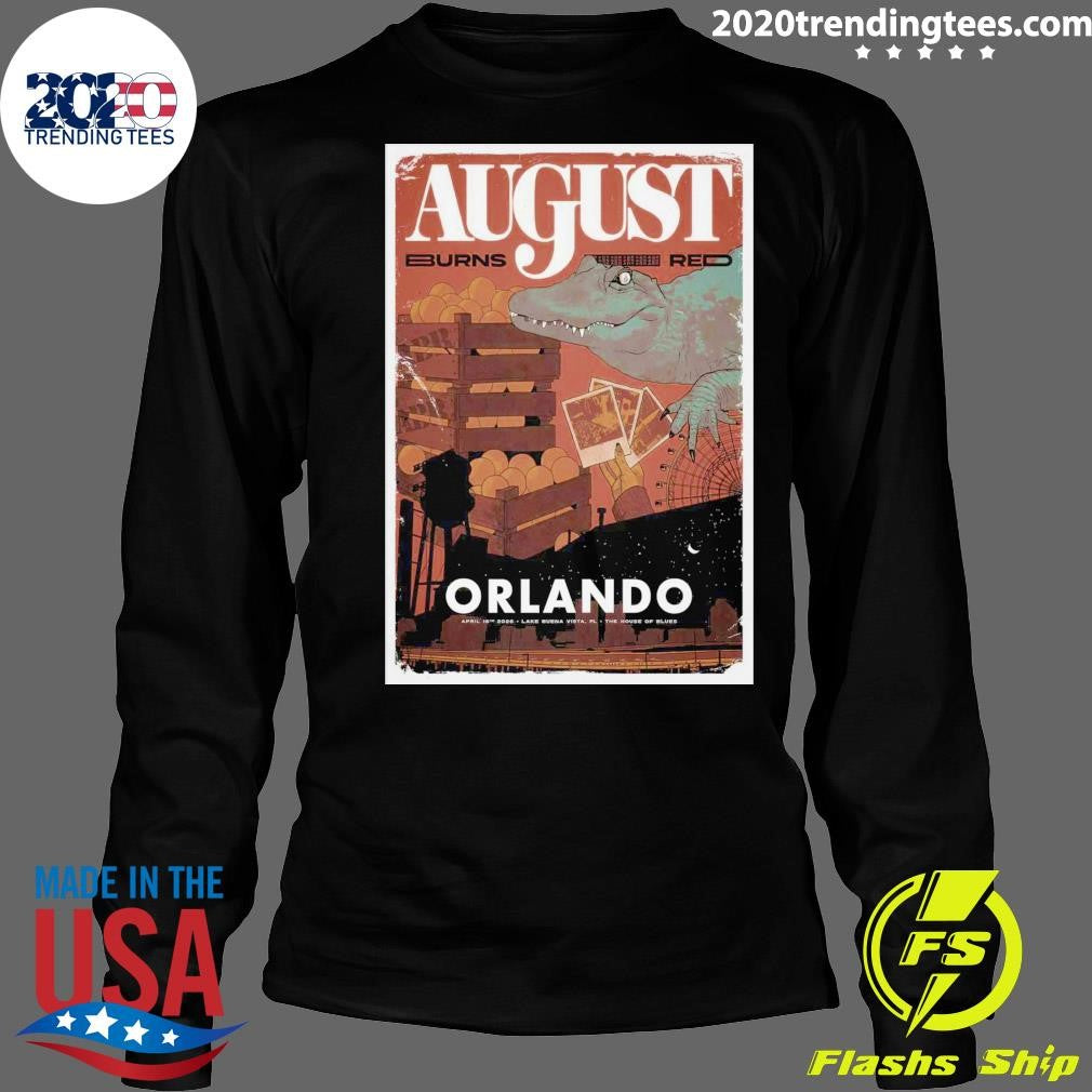 August Burns Red House of Blues Orlando, FL April 16, 2026 Shirt