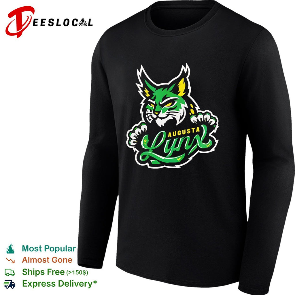 Augusta Lynx mascot logo shirt