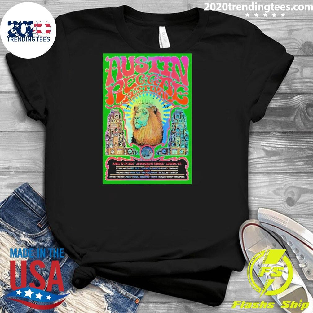 Austin Reggae Festival In Austin TX On April 17-19 2026 Shirt