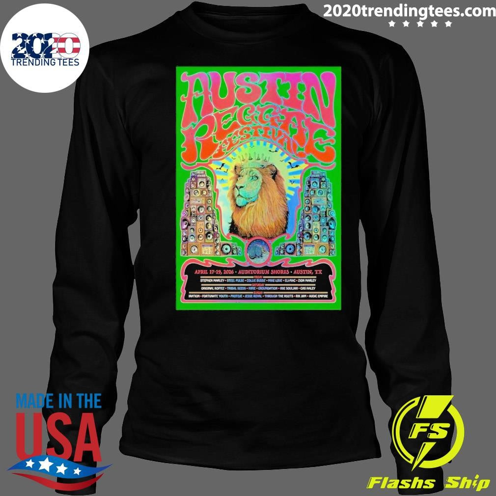Austin Reggae Festival In Austin TX On April 17-19 2026 Shirt