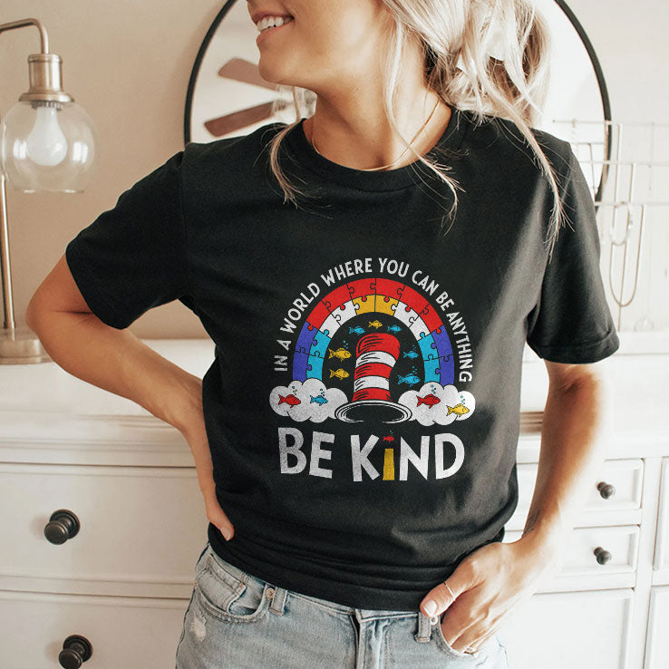 Autism Awareness For Teacher Be Kind T Shirt