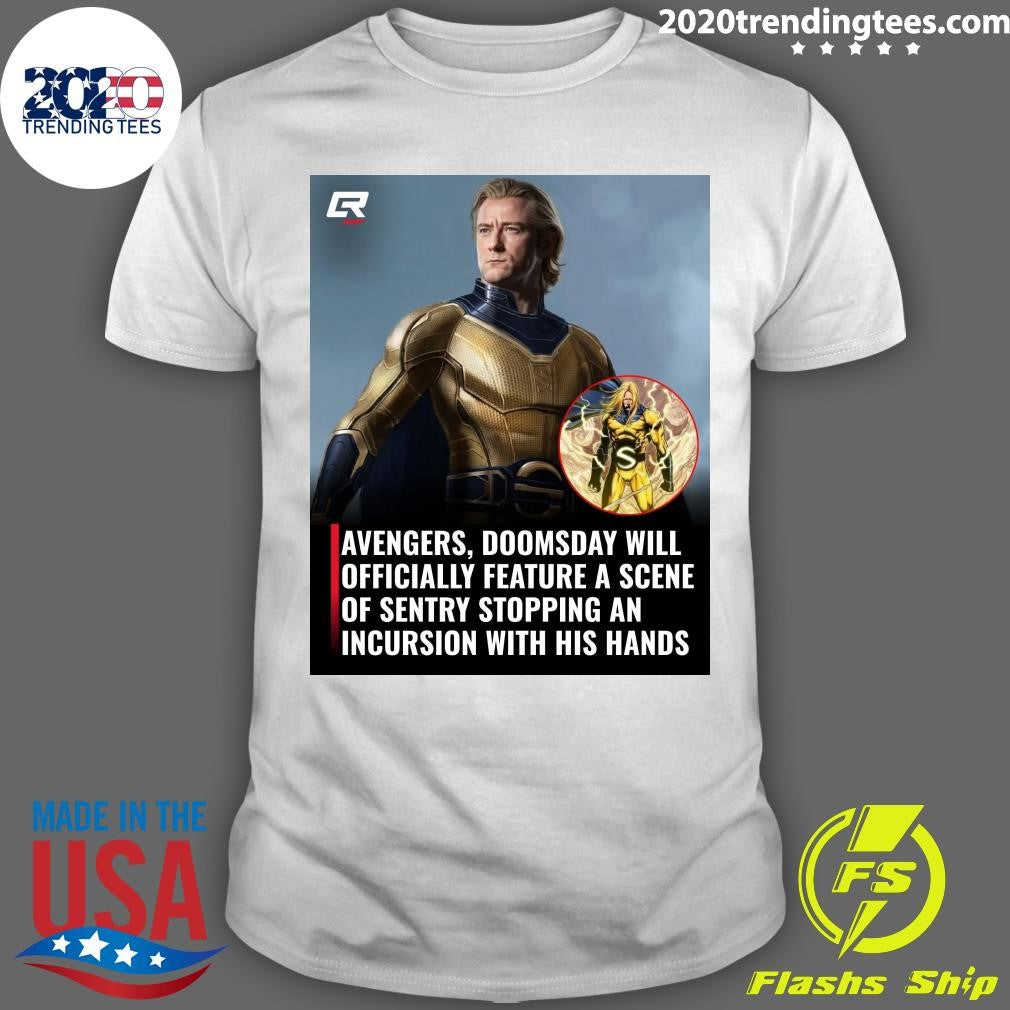 Avengers, Doomsday Will Officially Feature A Scene Of Sentry Stopping An Incursion With His Hands Shirt