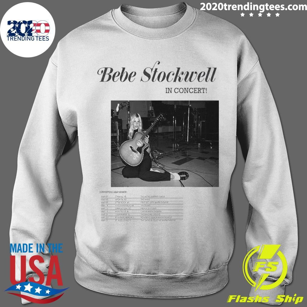 Awesome Bebe Stockwell World Tour 2026 Poster Shirt