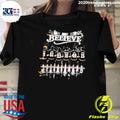 Awesome Vegas Golden Knights Nhl Team Believe Hockey Shirt