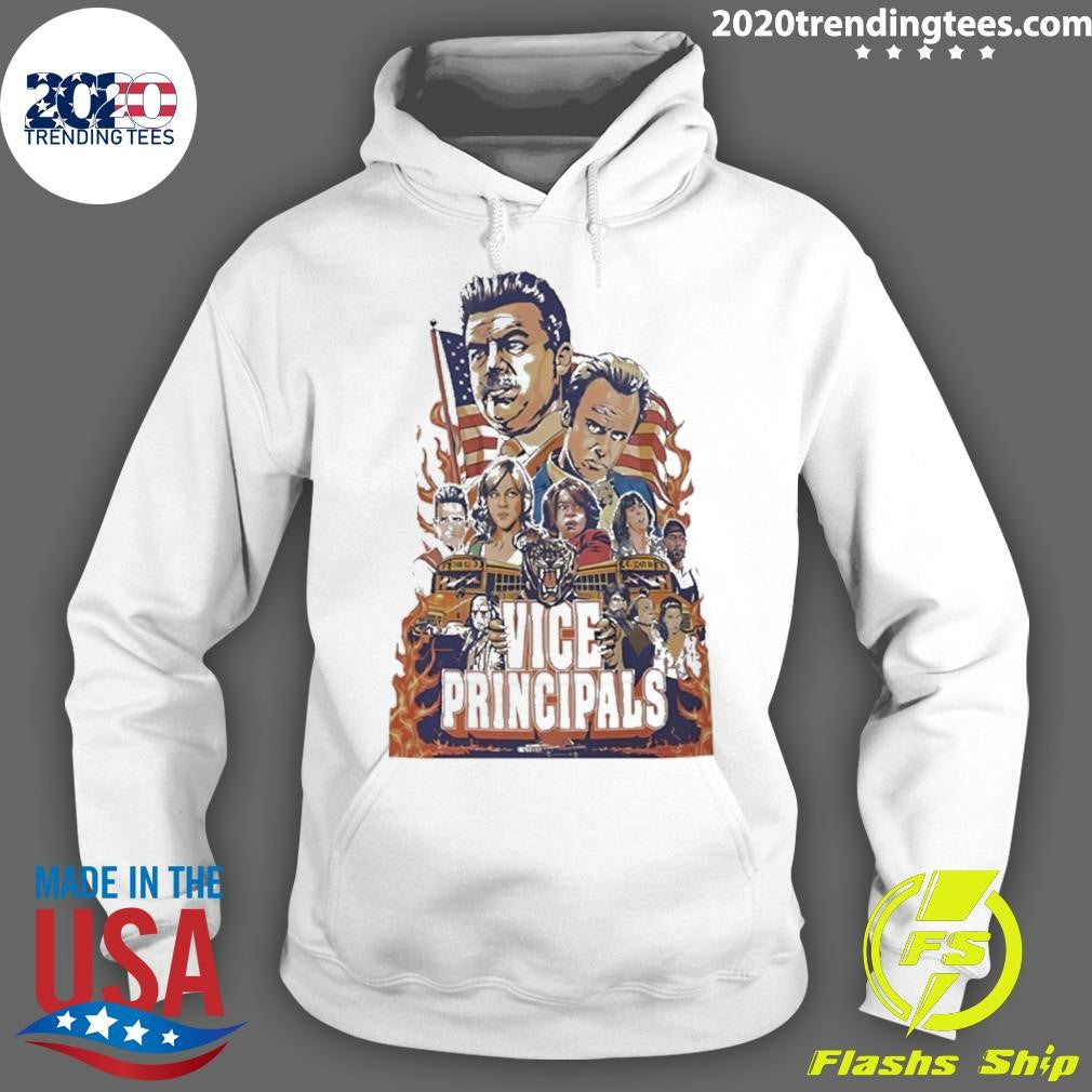 Awesome Vice Principals Schoolbus Burnout Graphic Shirt
