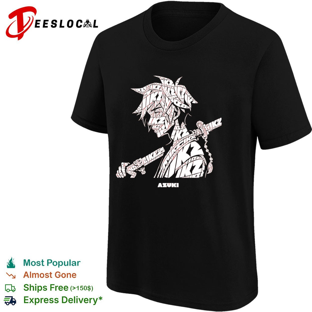 Azuki anime character shirt