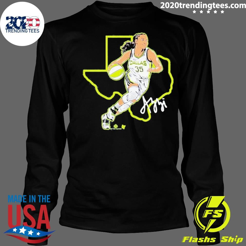 Azzi Fudd Dallas State Star Signature Shirt
