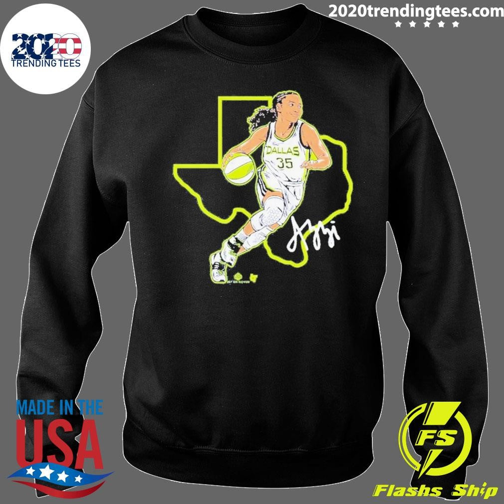 Azzi Fudd Dallas State Star Signature Shirt
