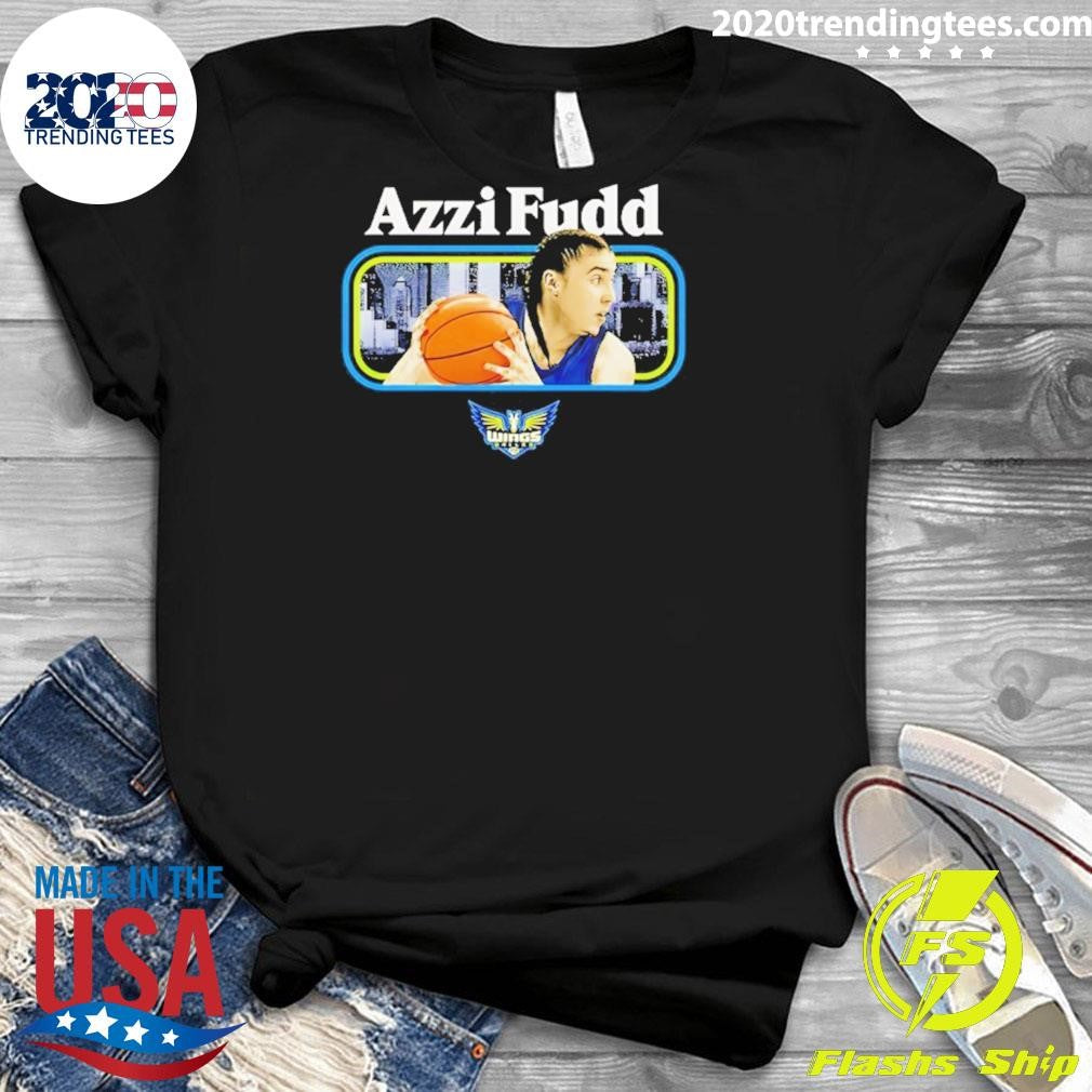 Azzi Fudd Dallas Wings Cover Pose Star Shirt