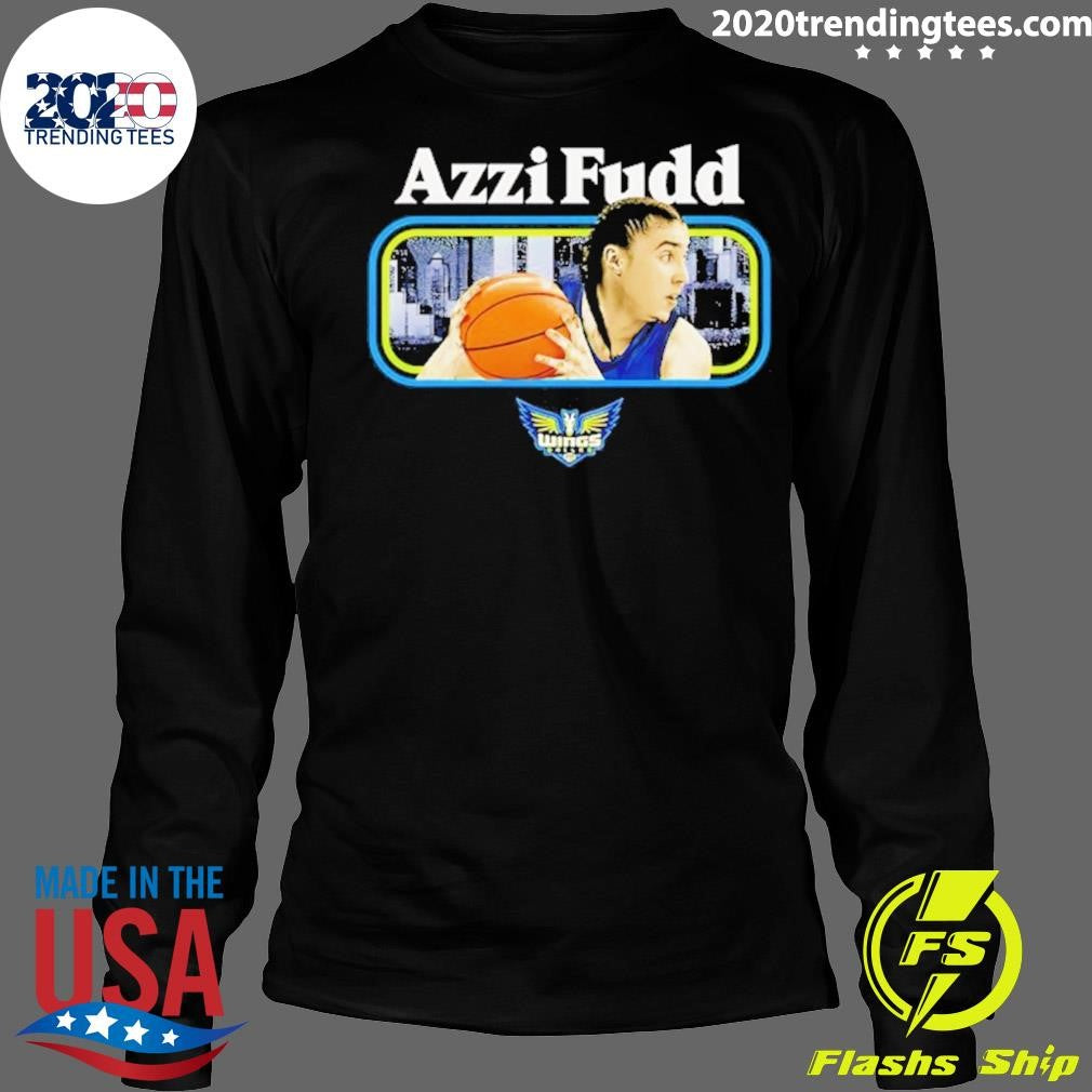 Azzi Fudd Dallas Wings Cover Pose Star Shirt