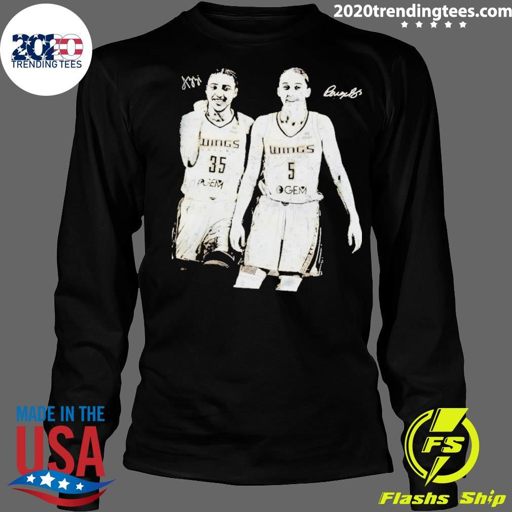 Azzi Fudd Paige Bueckers Basketball Vintage Signature Wnba Shirt