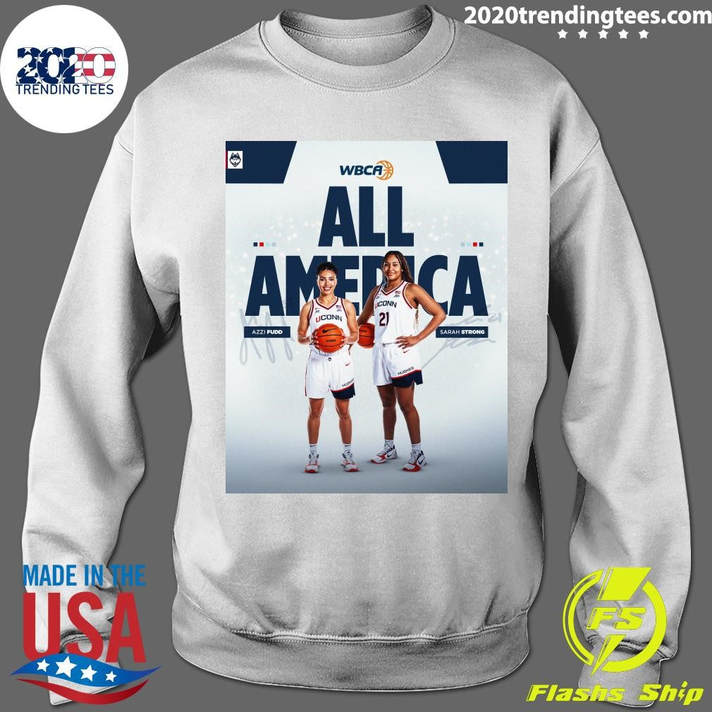 Azzi Fudd and Sarah Strong are 2026 WBCA All-Americans Shirt