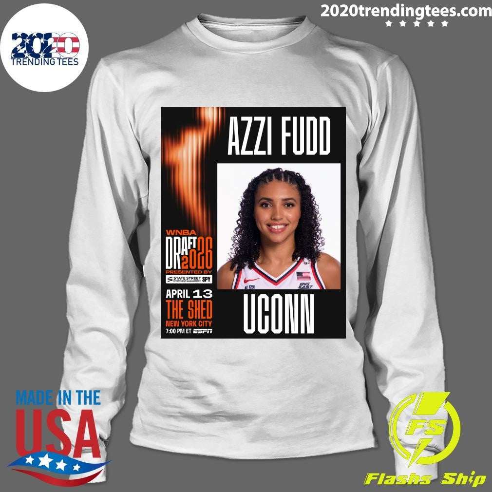 Azzi Fudd is officially invited to the 2026 #WNBADraft presented by State Street Investment Management SPY Shirt