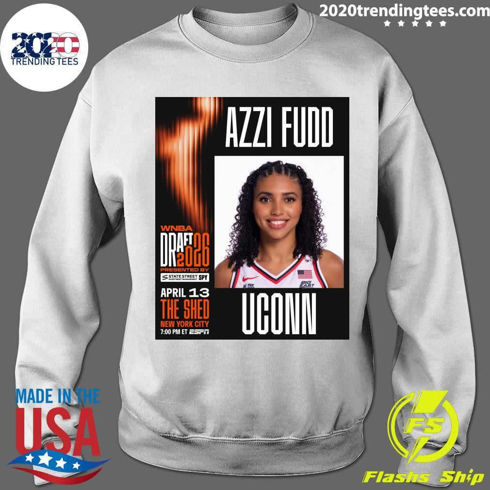 Azzi Fudd is officially invited to the 2026 #WNBADraft presented by State Street Investment Management SPY Shirt